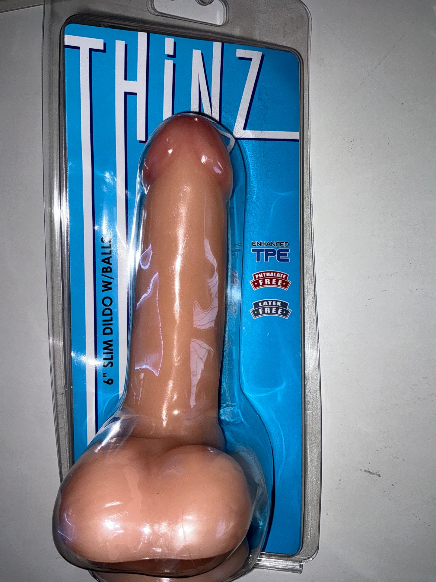 Thing 6” Slim Dildo W/Ball