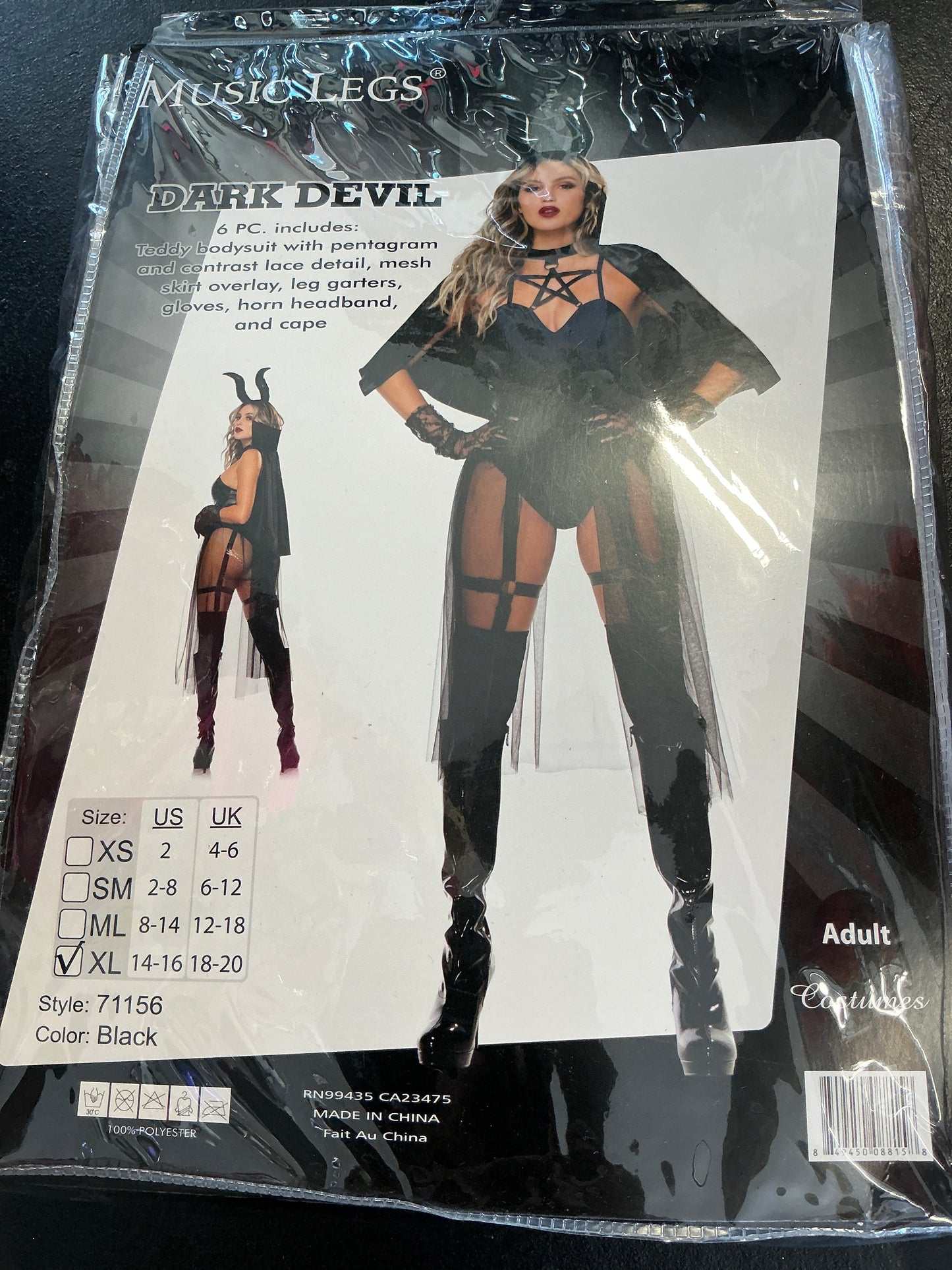 Dark Devil costume