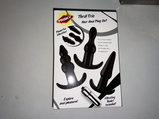 Noir Anal Plug Set