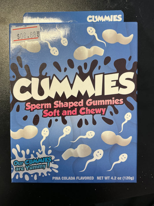 Cummies Sperm Shaped Gummies Soft And Chewy