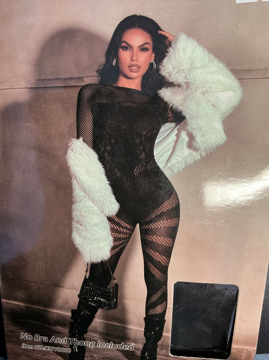 Black Full Bodysuit