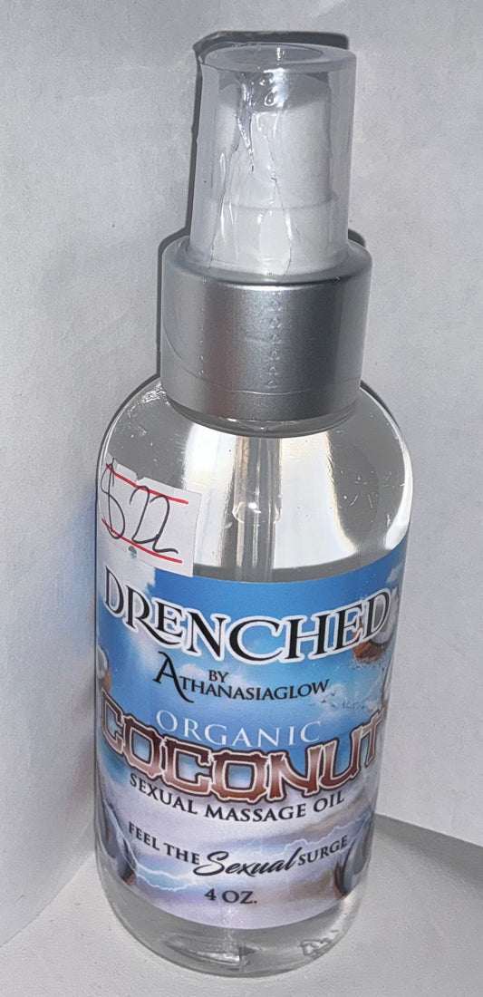 Organic Coconut Sexual Massage Oil