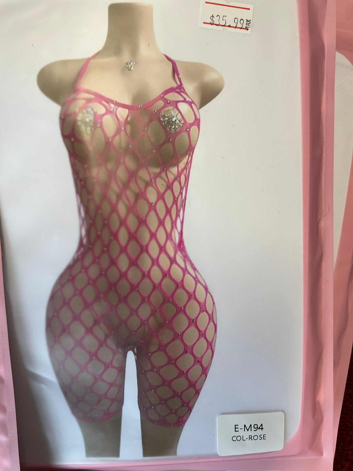 Big hole Diamond, sleeveless romper