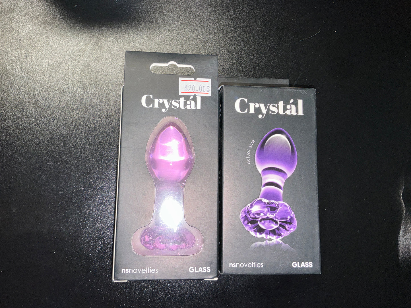 Crystal Anal Plug