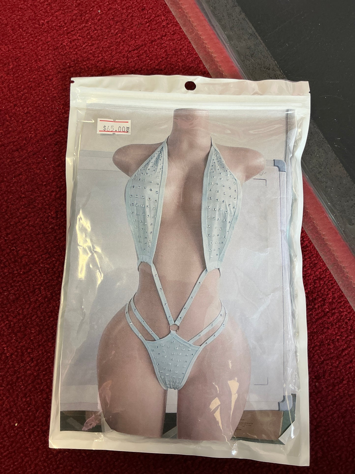 1 pc diamonds lingerie set