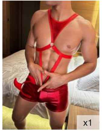 Red Set For Men