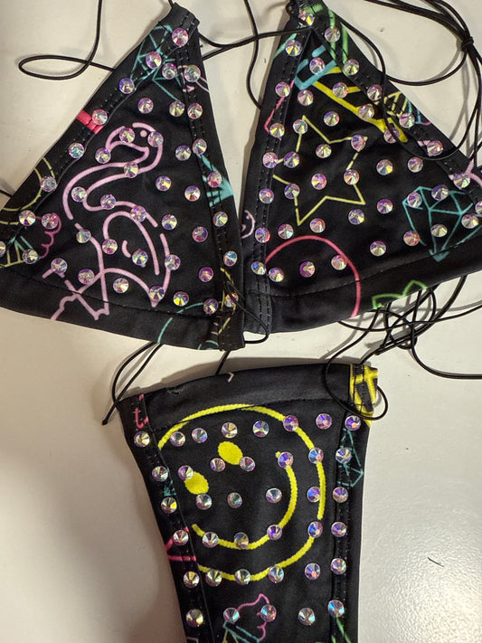 Neon color micro Bikini 