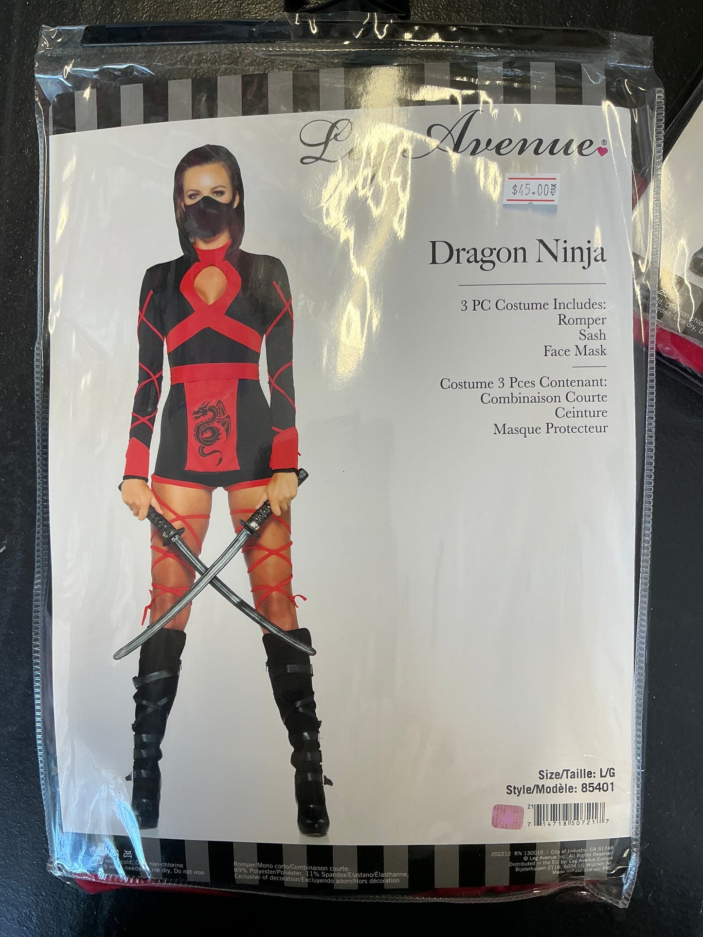 Dragon ninja costume
