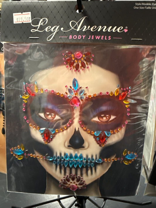 Color skeleton stickers