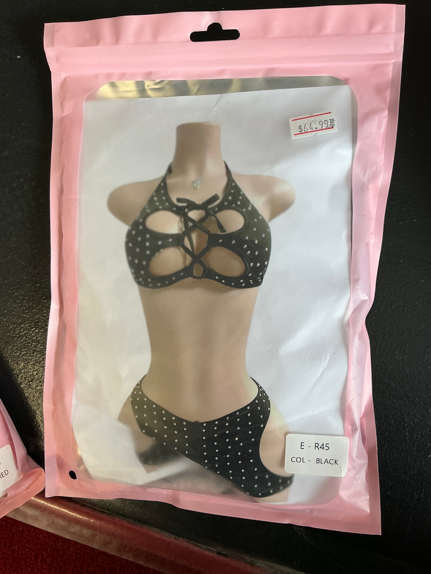 Diamond 2 pc short and top set