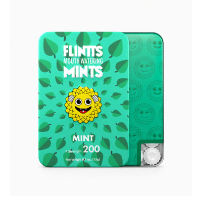 Flintts Mouth Watering Mints - Cinnamon Ginger F Strength - Lemon F Strength 250 -Mid-Summer vibes.