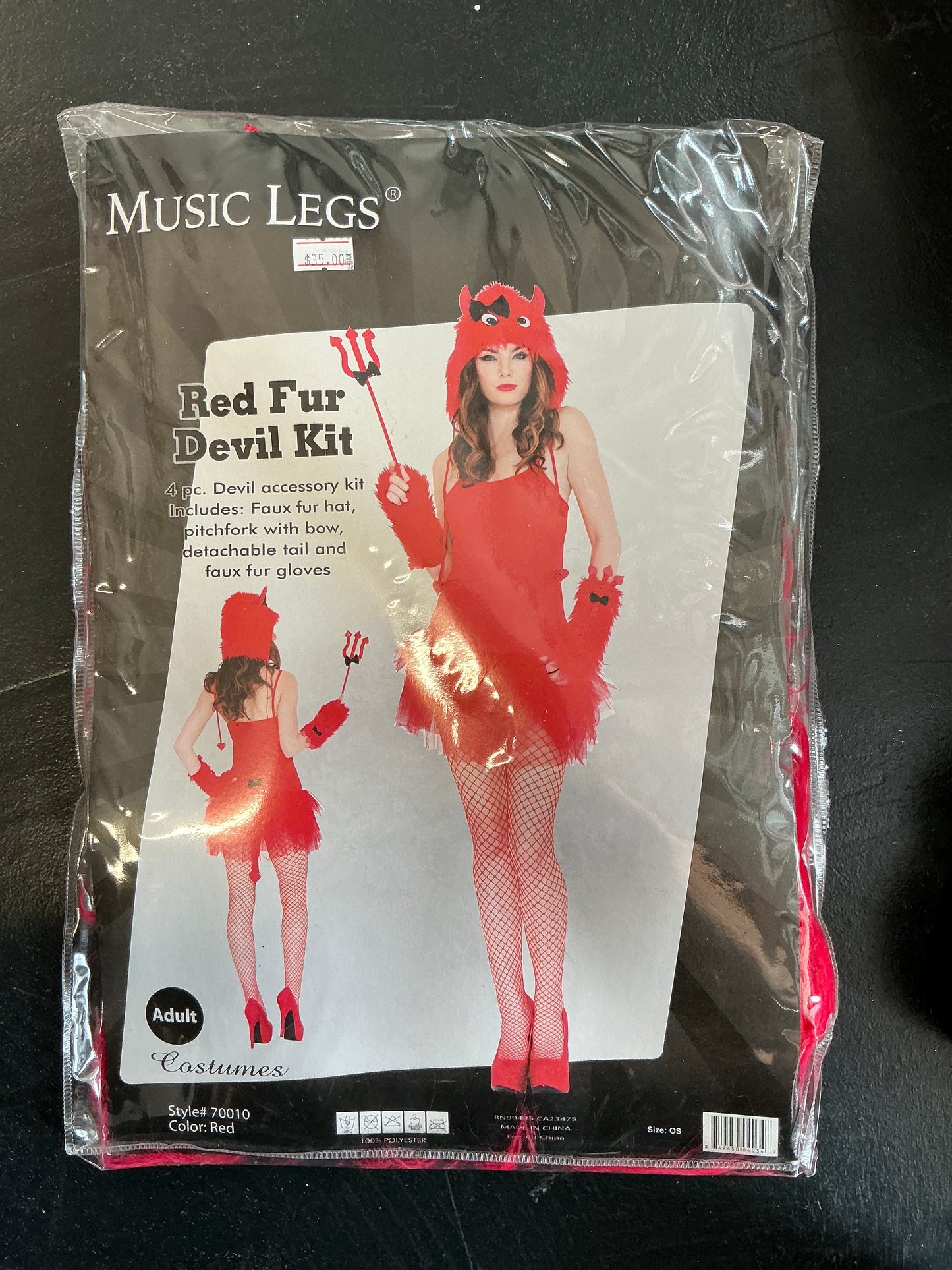 Red fur devil kit
