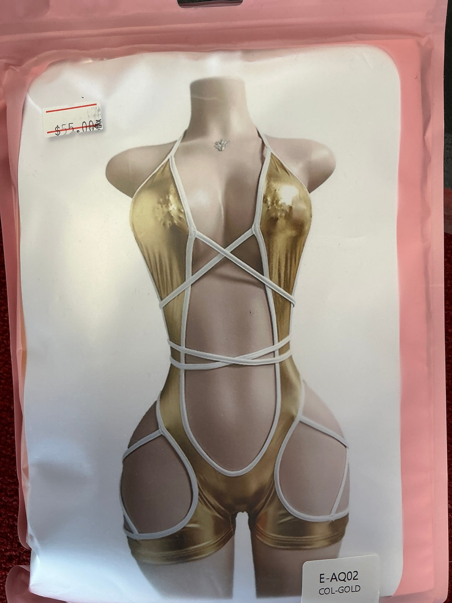 Metallica cut out strappy romper