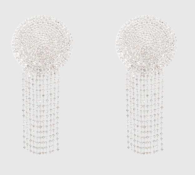 INTRICATE RHINESTONE FRINGE PASTIES