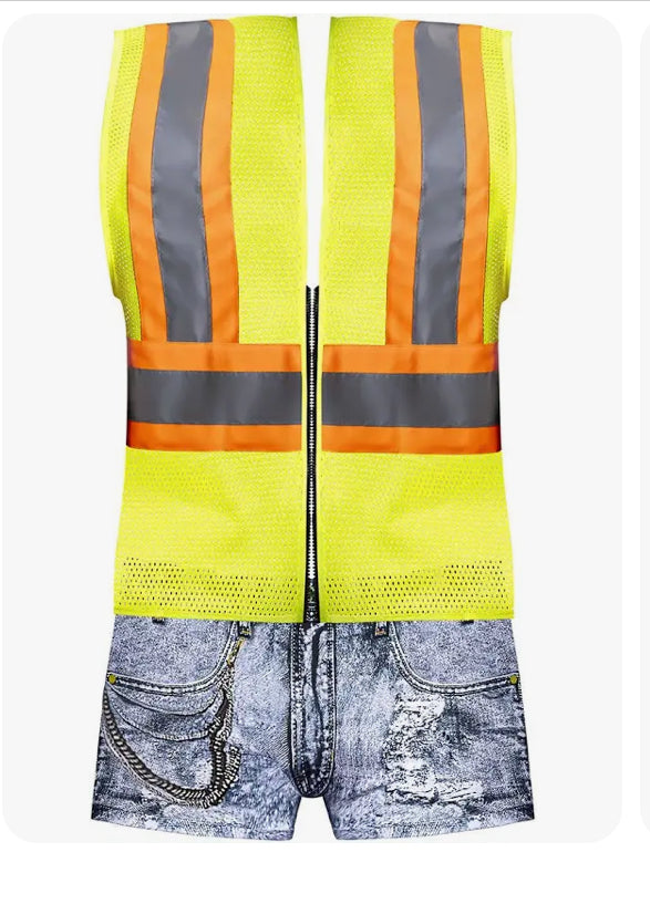 Male Power MPC-010 Denim Working Hard Costume