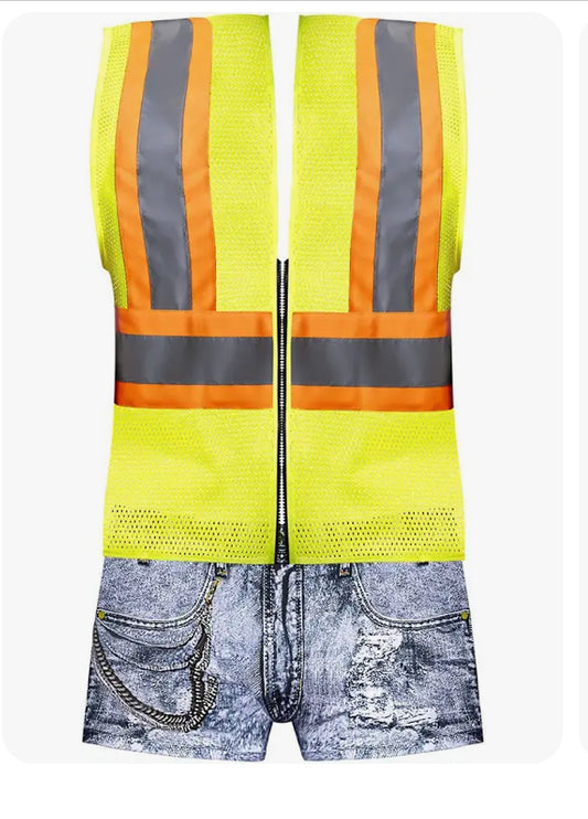 Male Power MPC-010 Denim Working Hard Costume