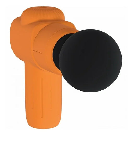 Loveline MicroBoost Massager 10 Function Vibrating Waterproof Food Grade Silicone Personal Massage Wand, Orange