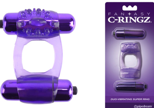 FANTASY
 C-RINGZ
 DUO-VIBRATING
SUPER
 RING