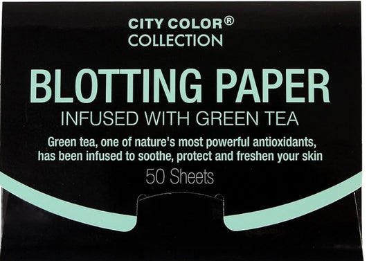 City Color Blotting Paper Freshen Removes Excess Oils 50 sheets