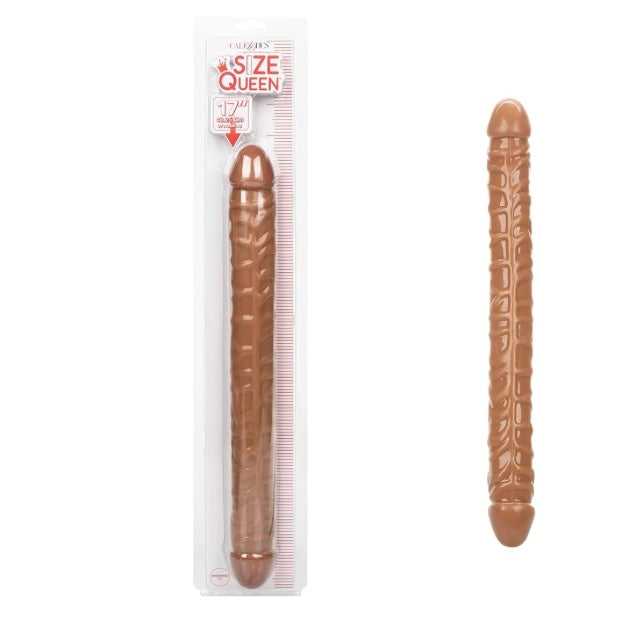 CalExotics Size Queen 17 Inch Double Sided Dildo
