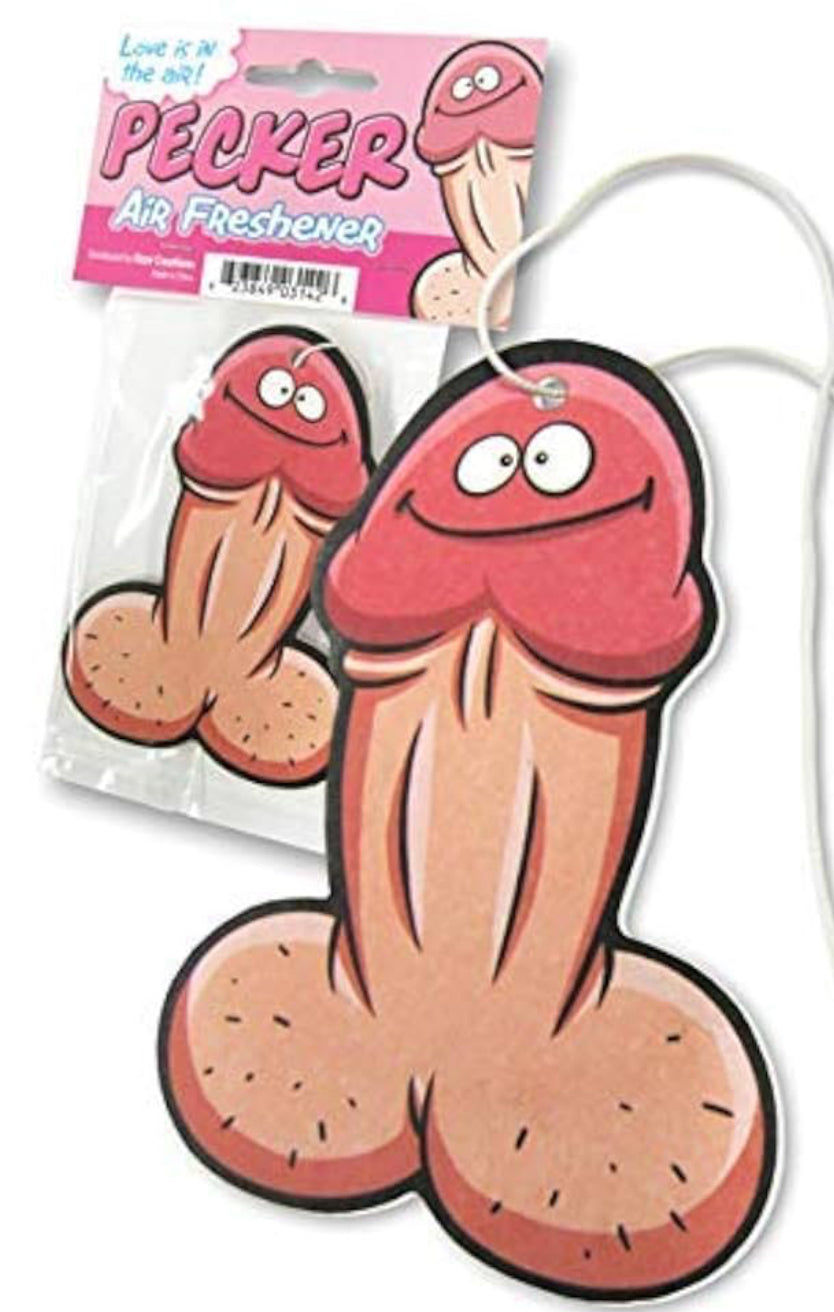 Cartoon Pecker Funny Air Freshener