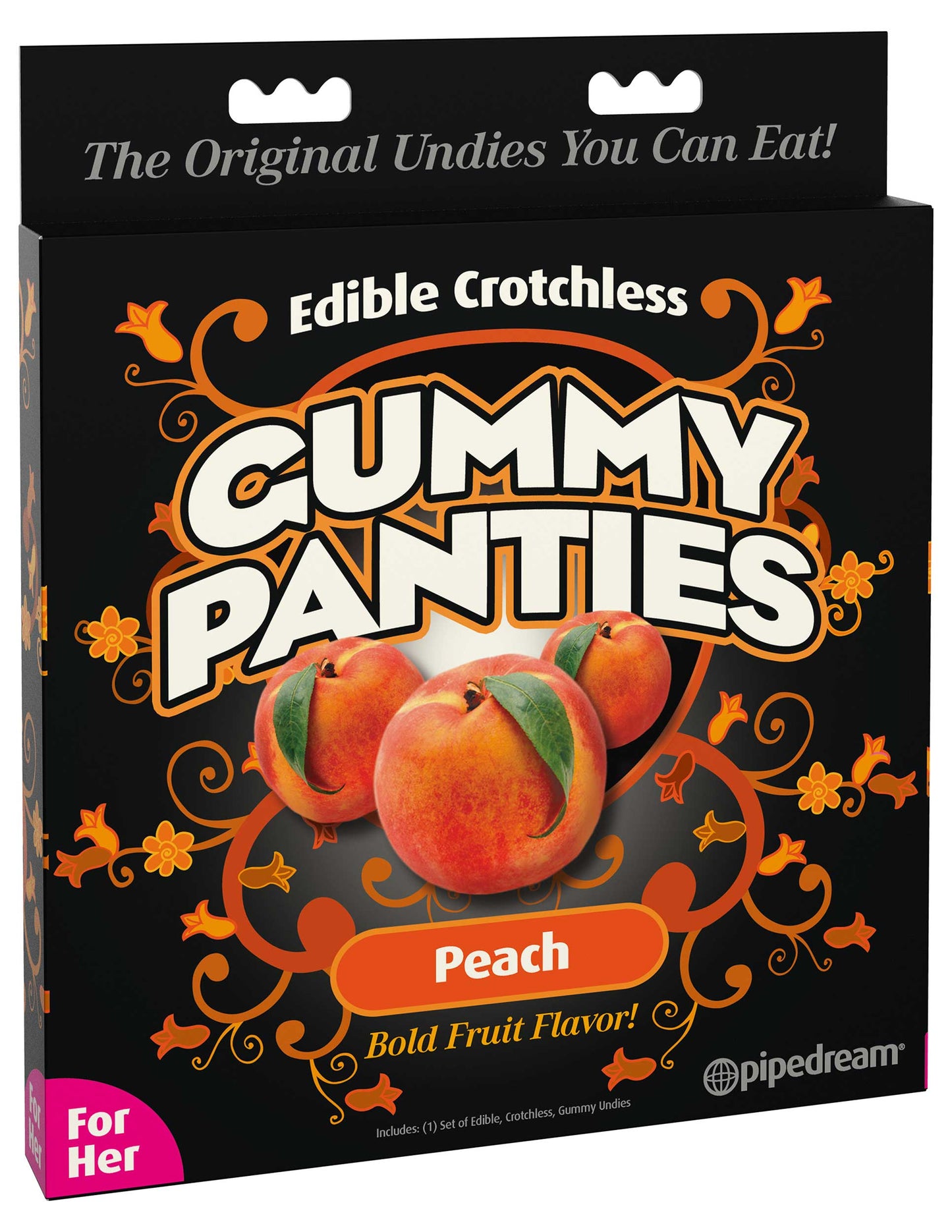 Edible Crotchless Gummy Panties Watermelon - Pipedream