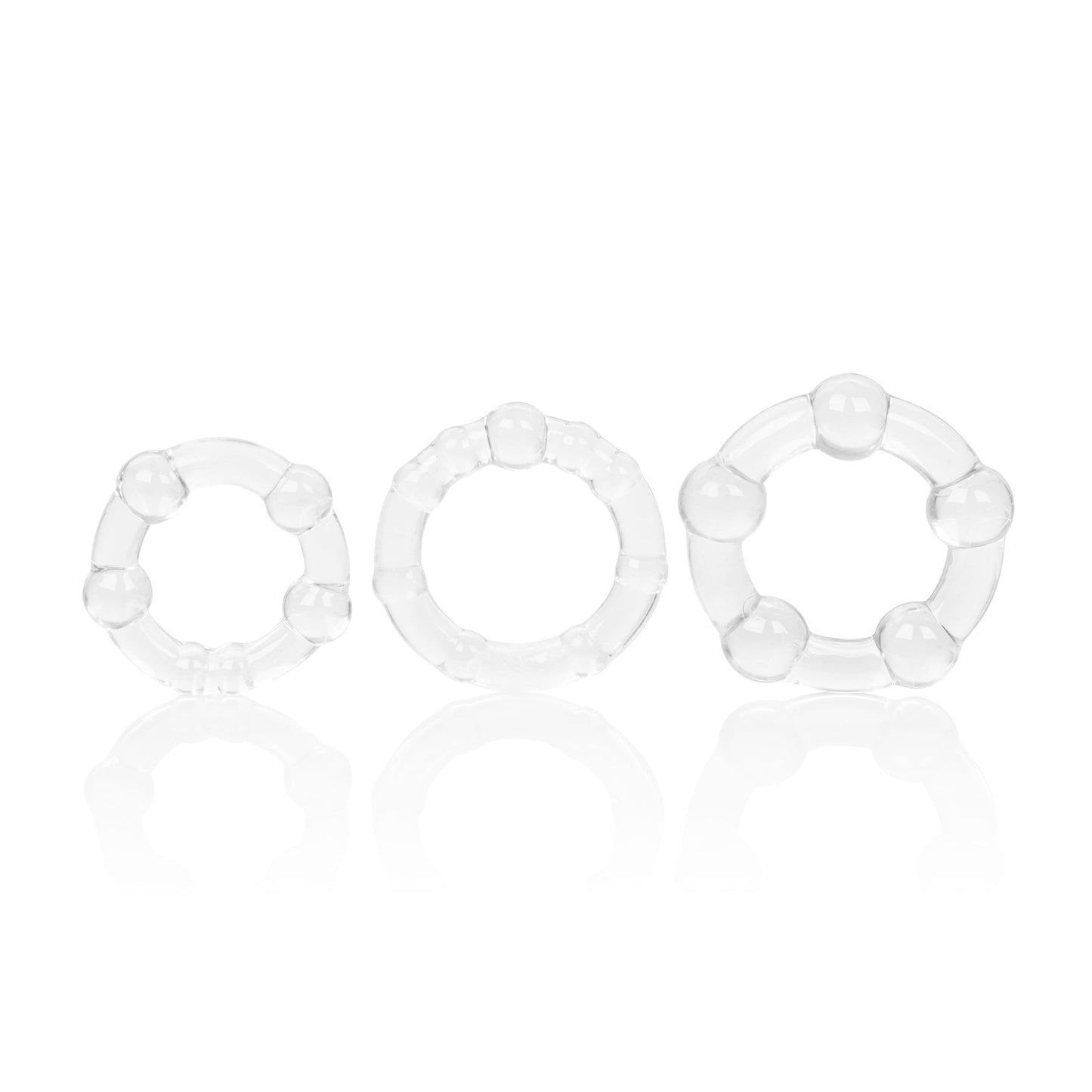 Island Rings in Clear