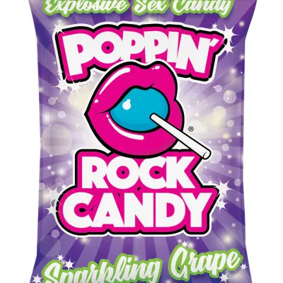 Rock Candy Popping Rock - Atomic Apple - Sparkling Grape - Sexy Strawberry