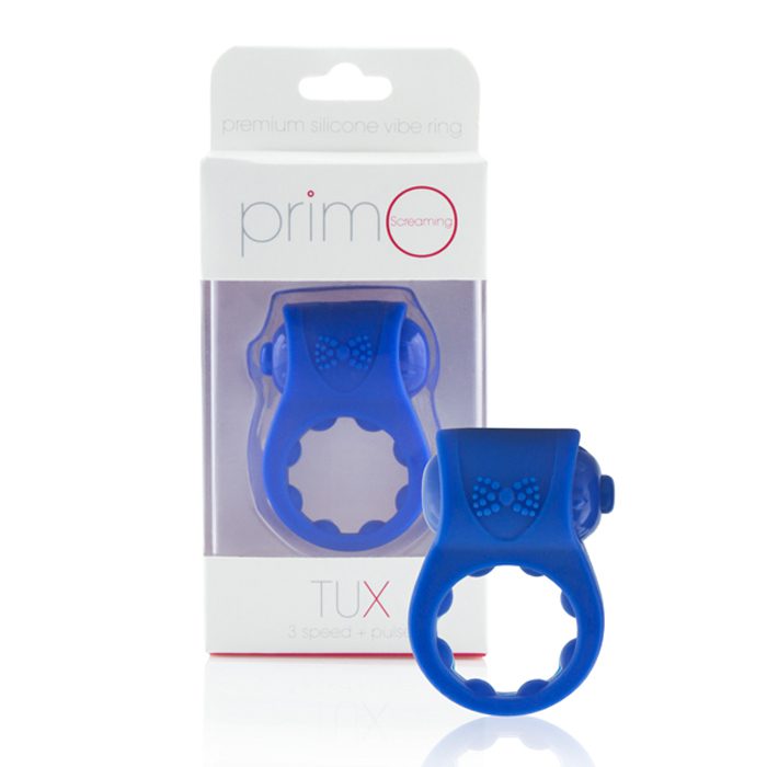 PrimO Tux Blue Vibrating Ring