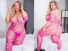 - Pink body stocking
