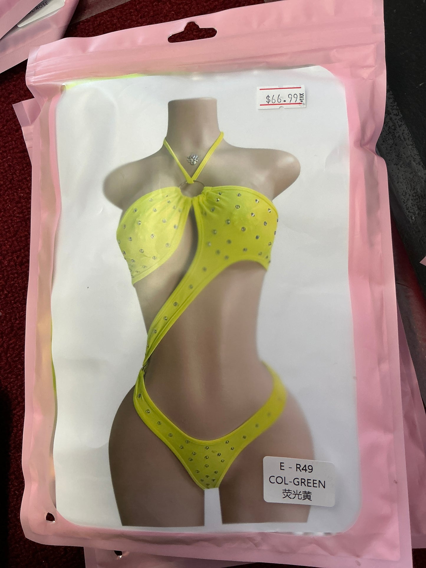 Diamond bikini lingerie