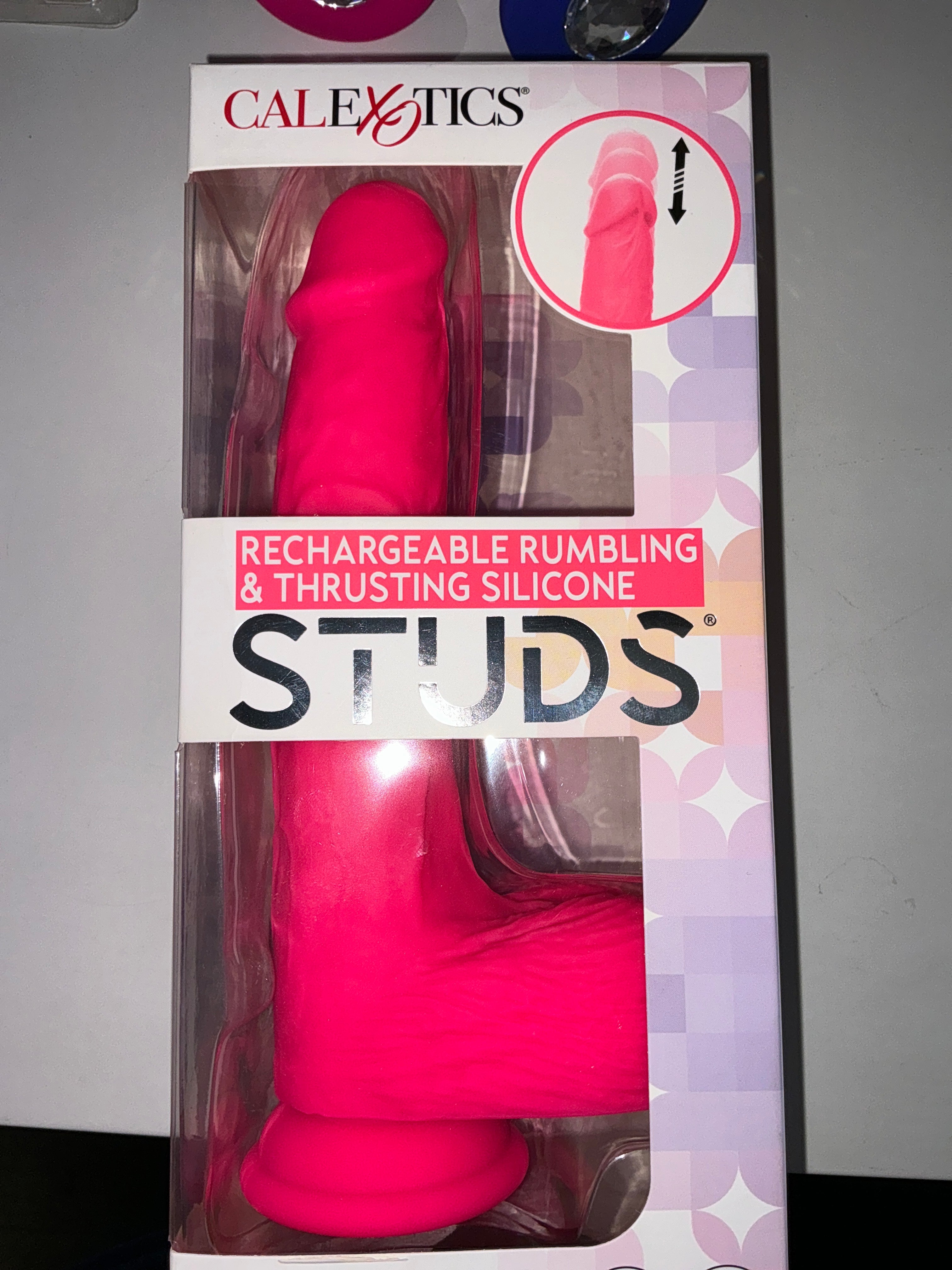 Rechargeable Rumbling Stubs 7” Vibration