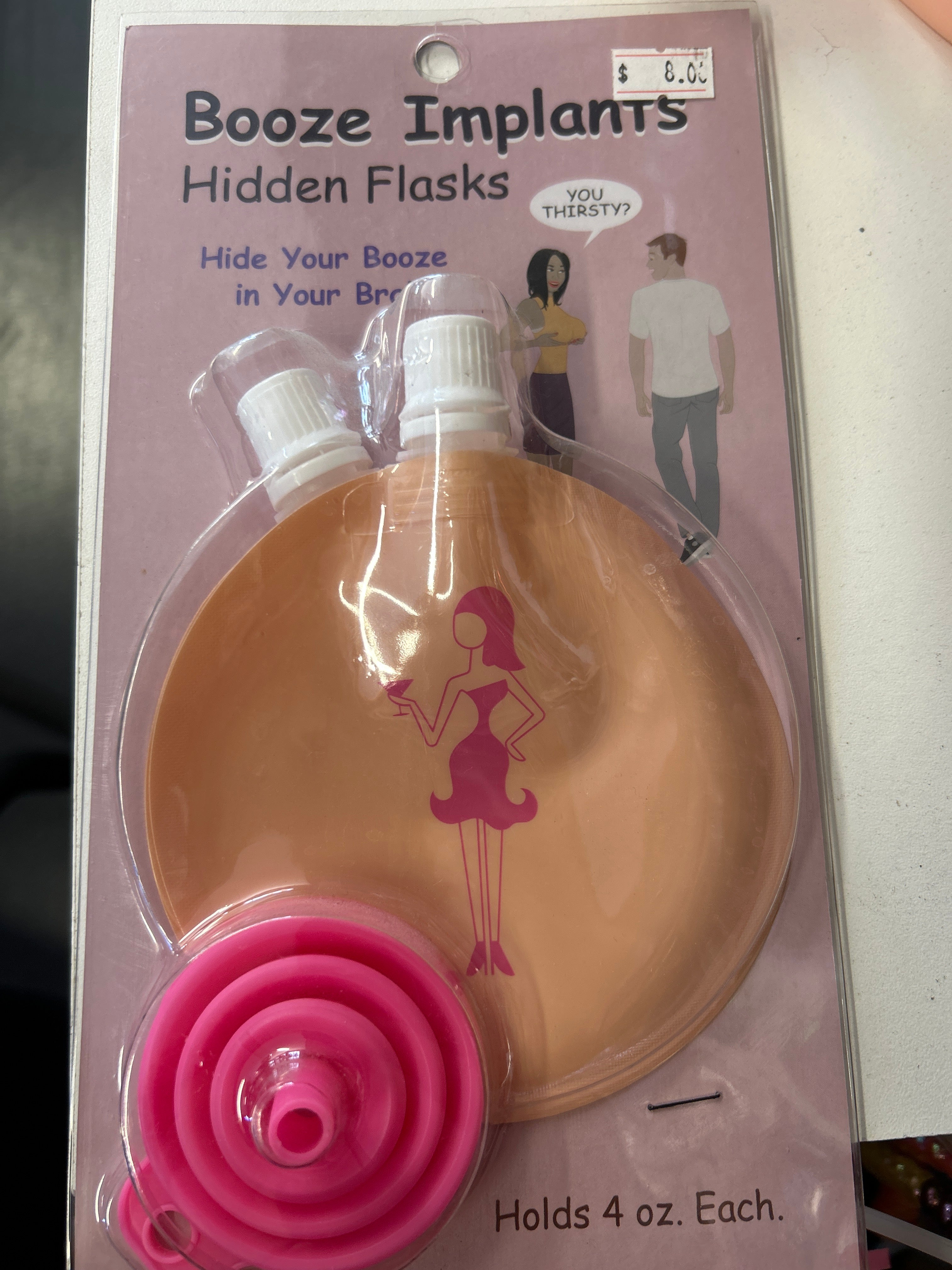 Booze Implants Hidden Flasks