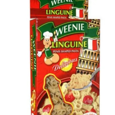 Weenie Linguine Pecker Pasta - Pecker Shaped Pasta, 6.25oz