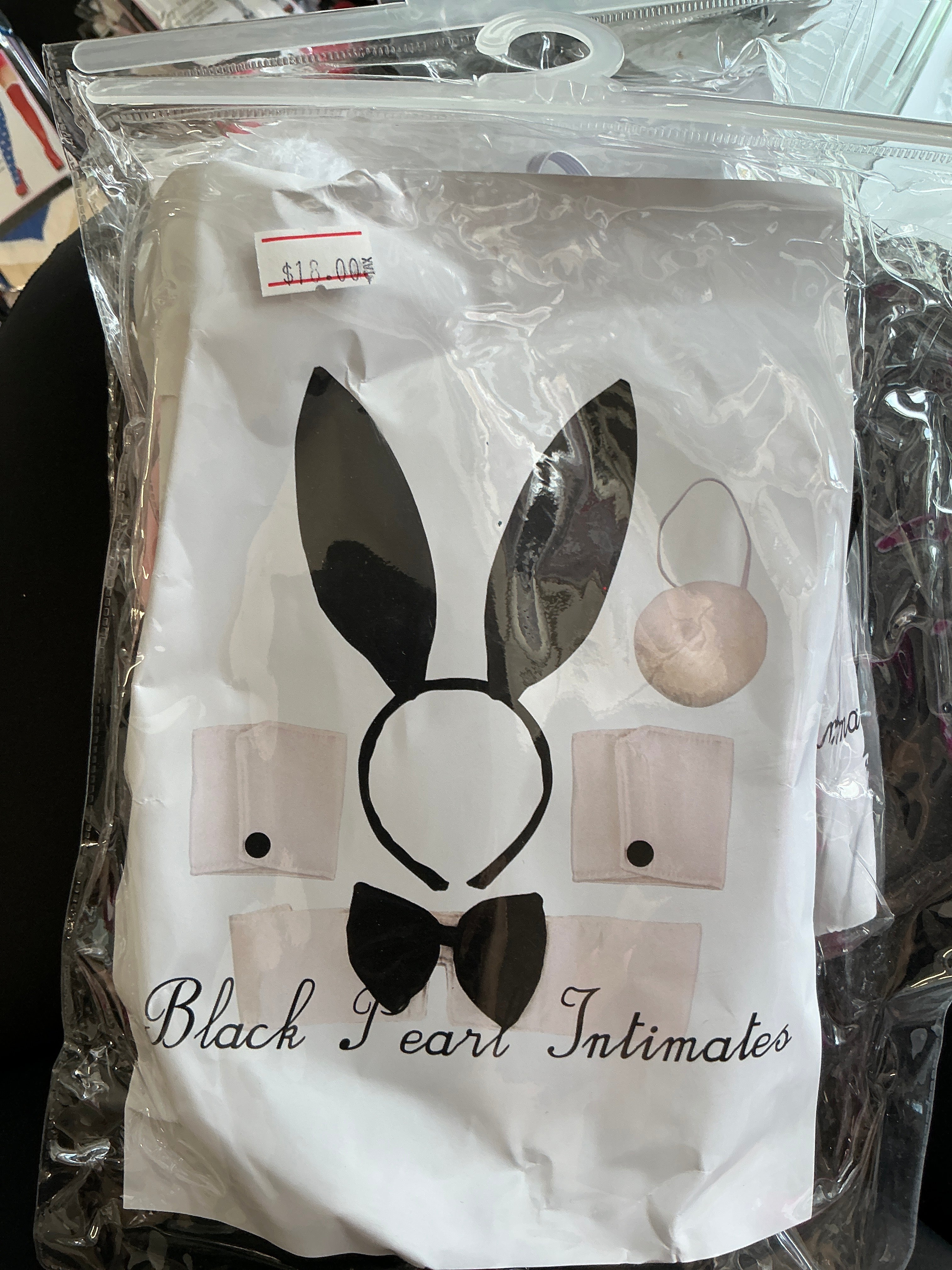 Black bunny ears