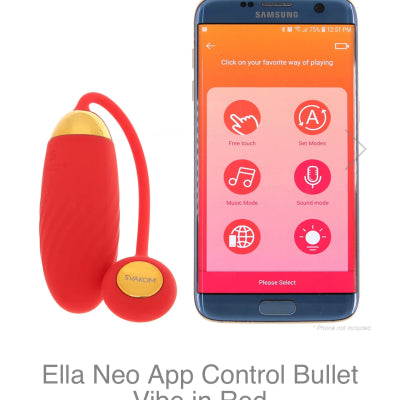 Ella Neo App Control Bullet Vibe in Red