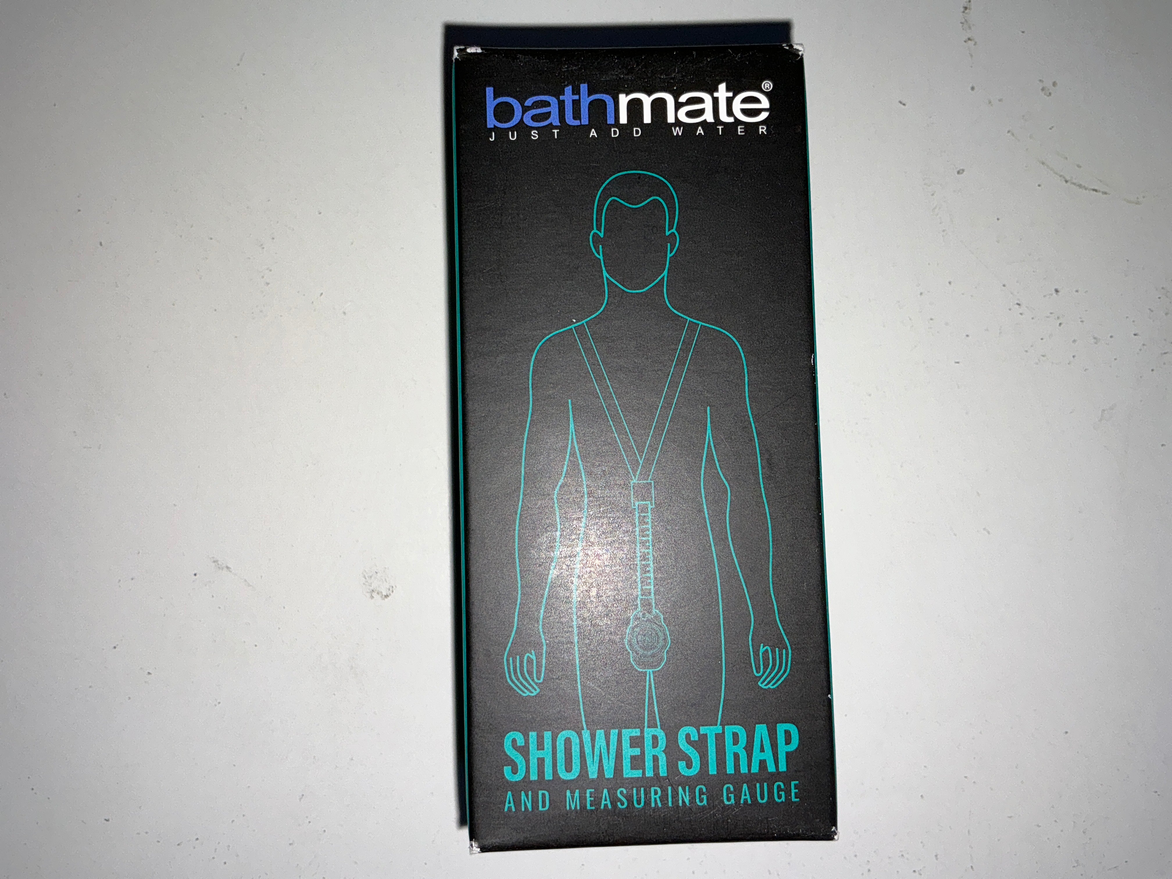 Shower Strap and Measuring Gauge