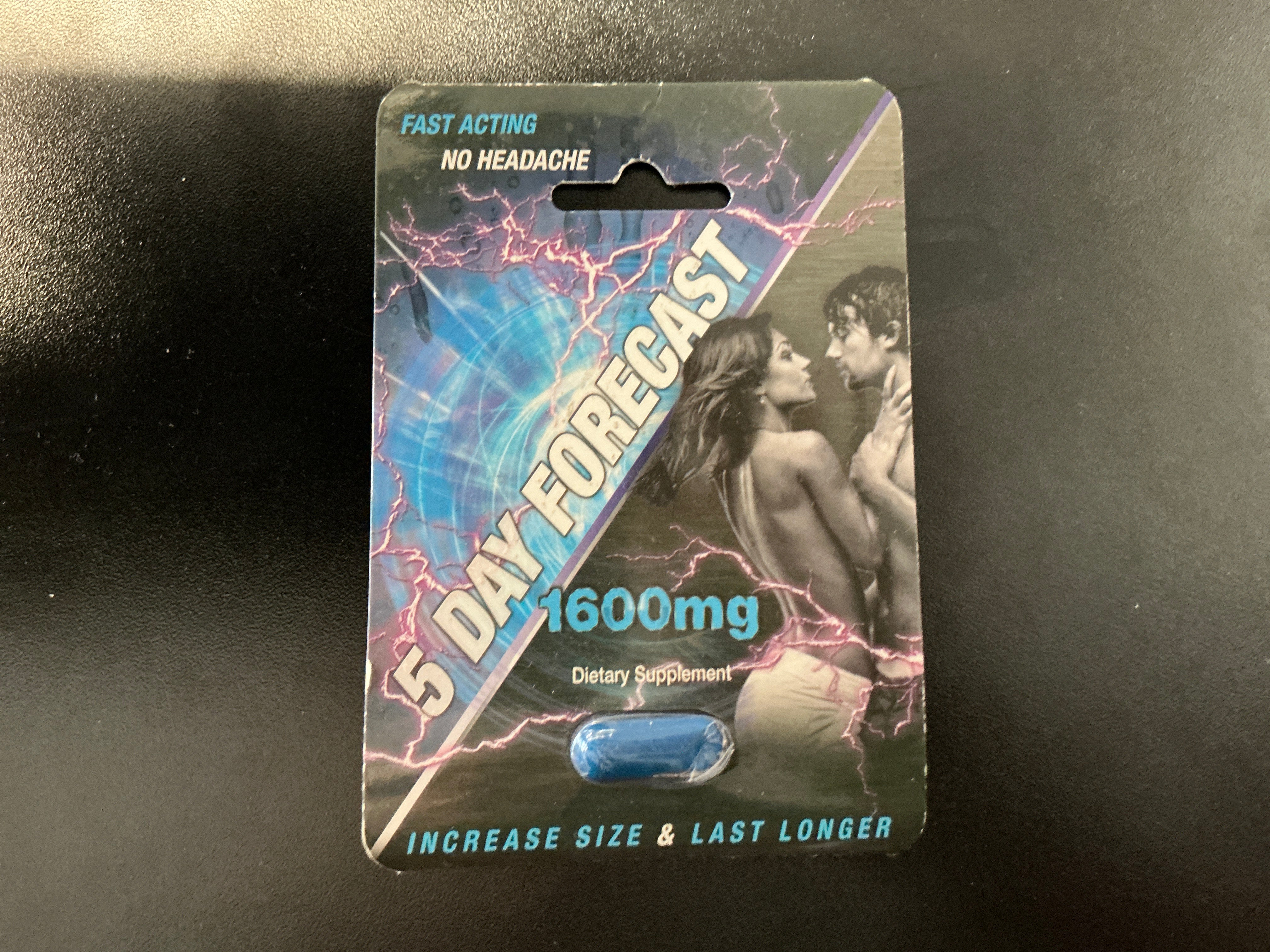 5 Day Forecast 1,600mg