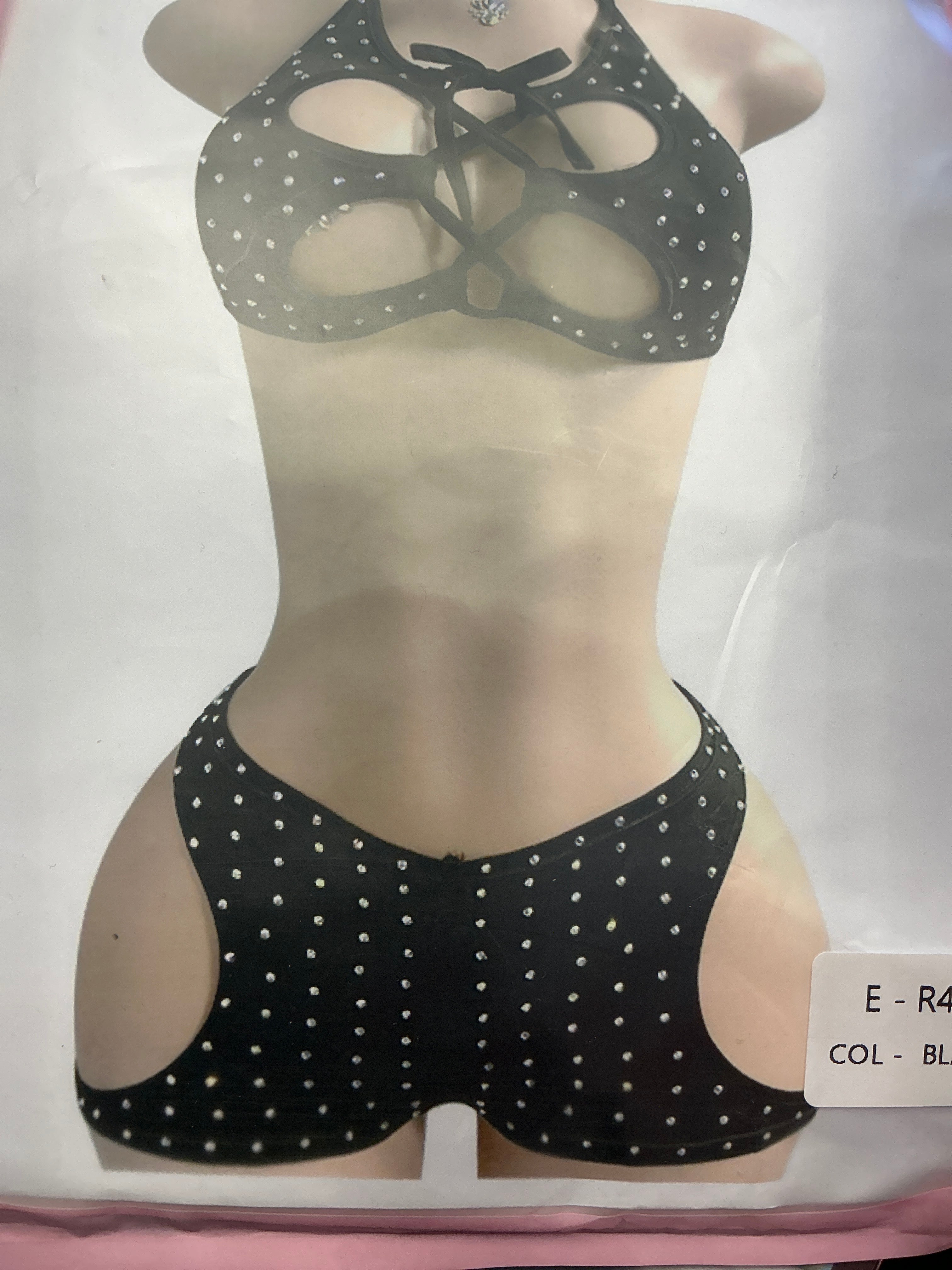 2pc black set for women