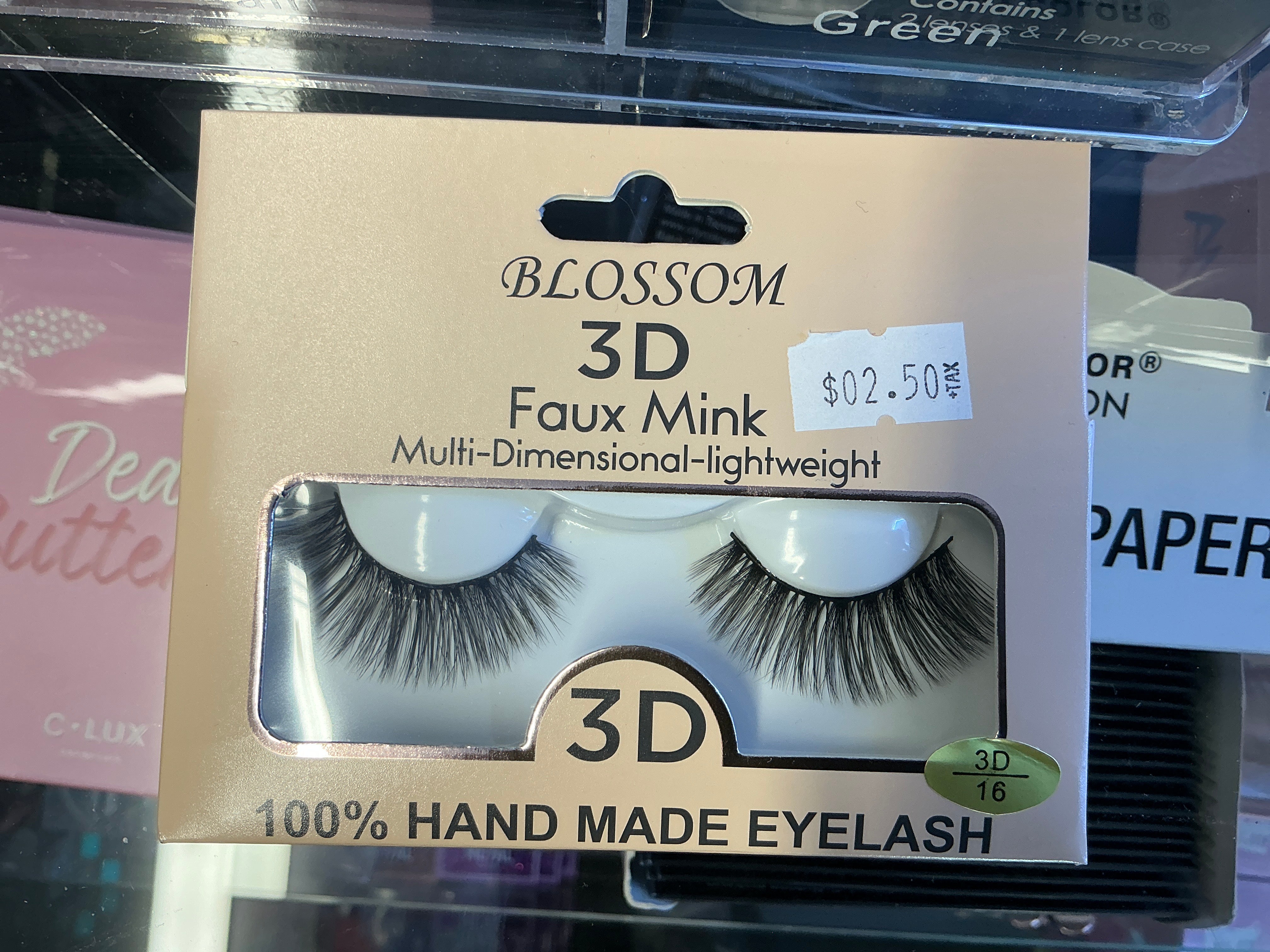 Blossom 3D faux Mink  100% Hand Made Eyelash