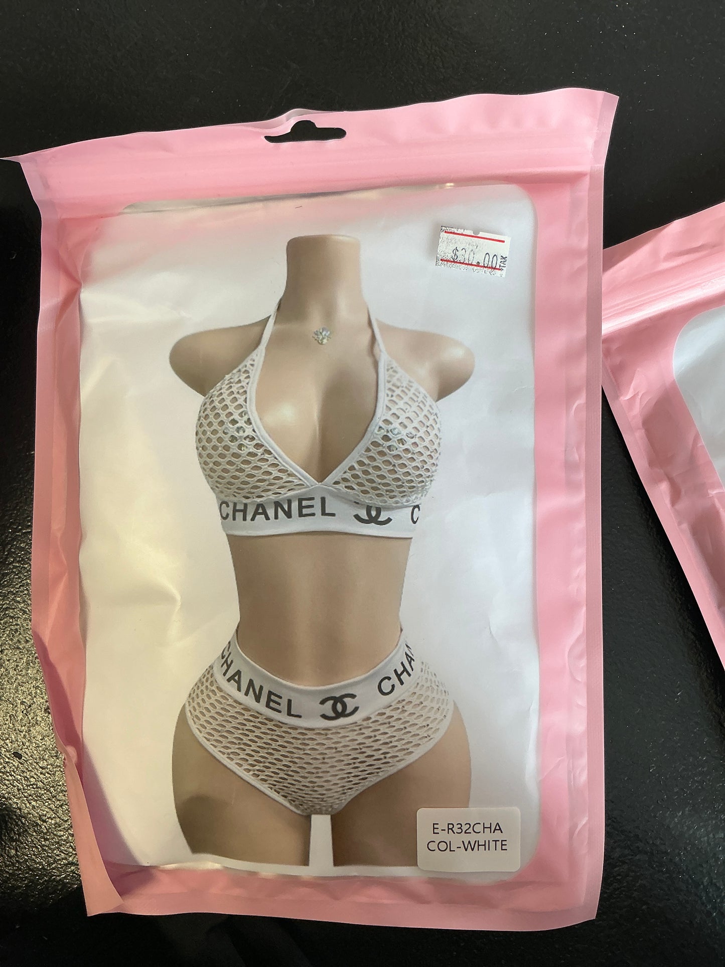 Chanel 2 piece lingerie