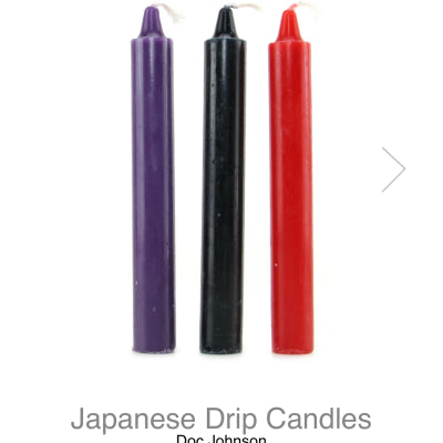 Japanese Drip Candles