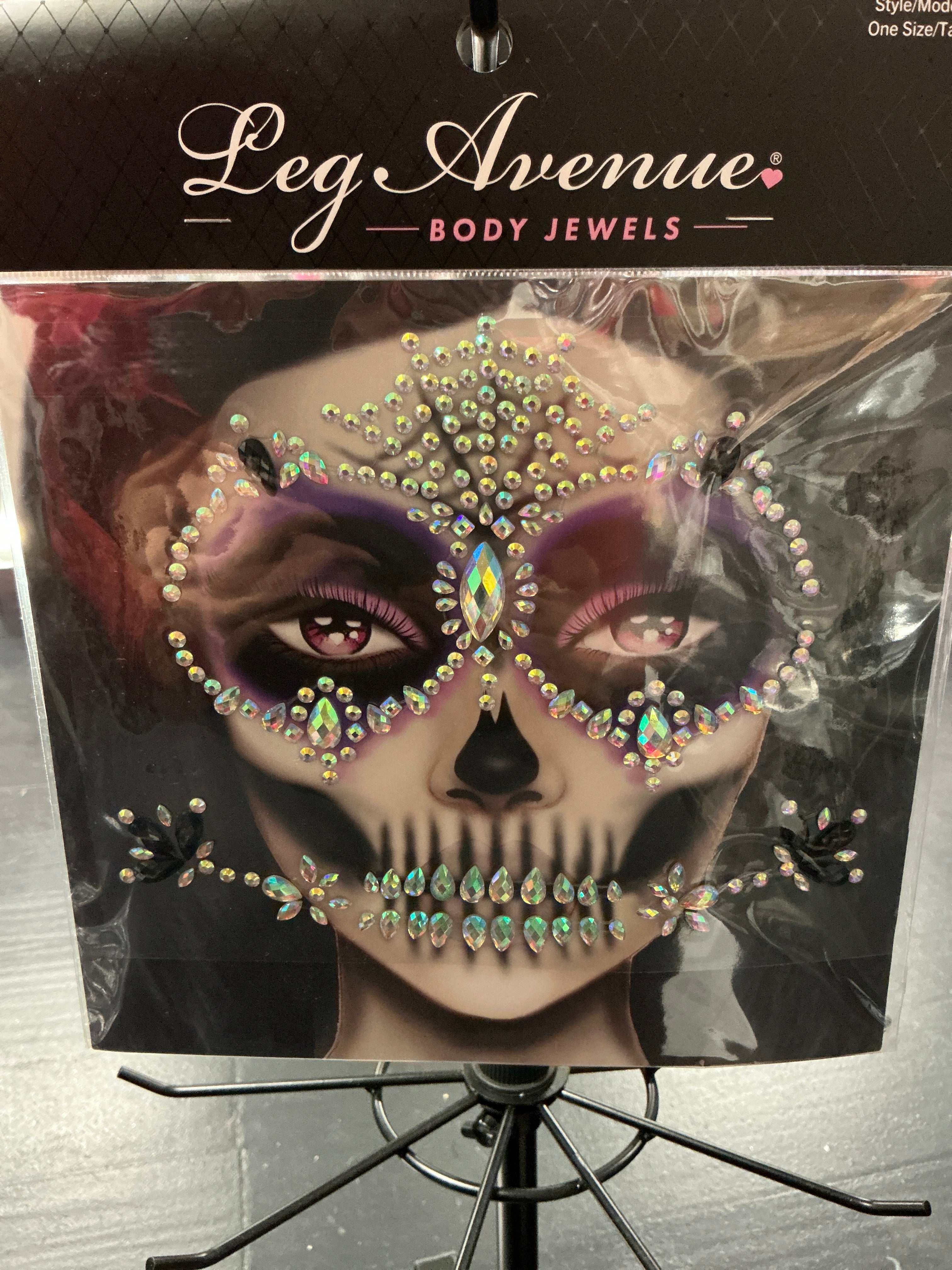 Skeleton spiderweb sticker