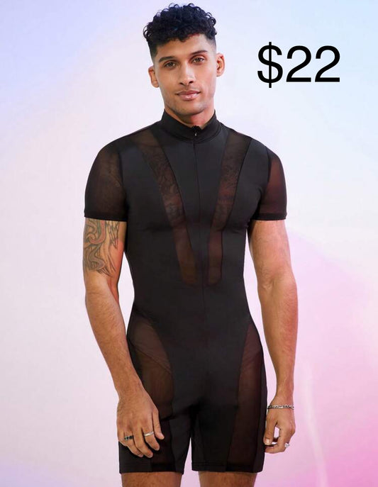 One Pc Black Net For Men
