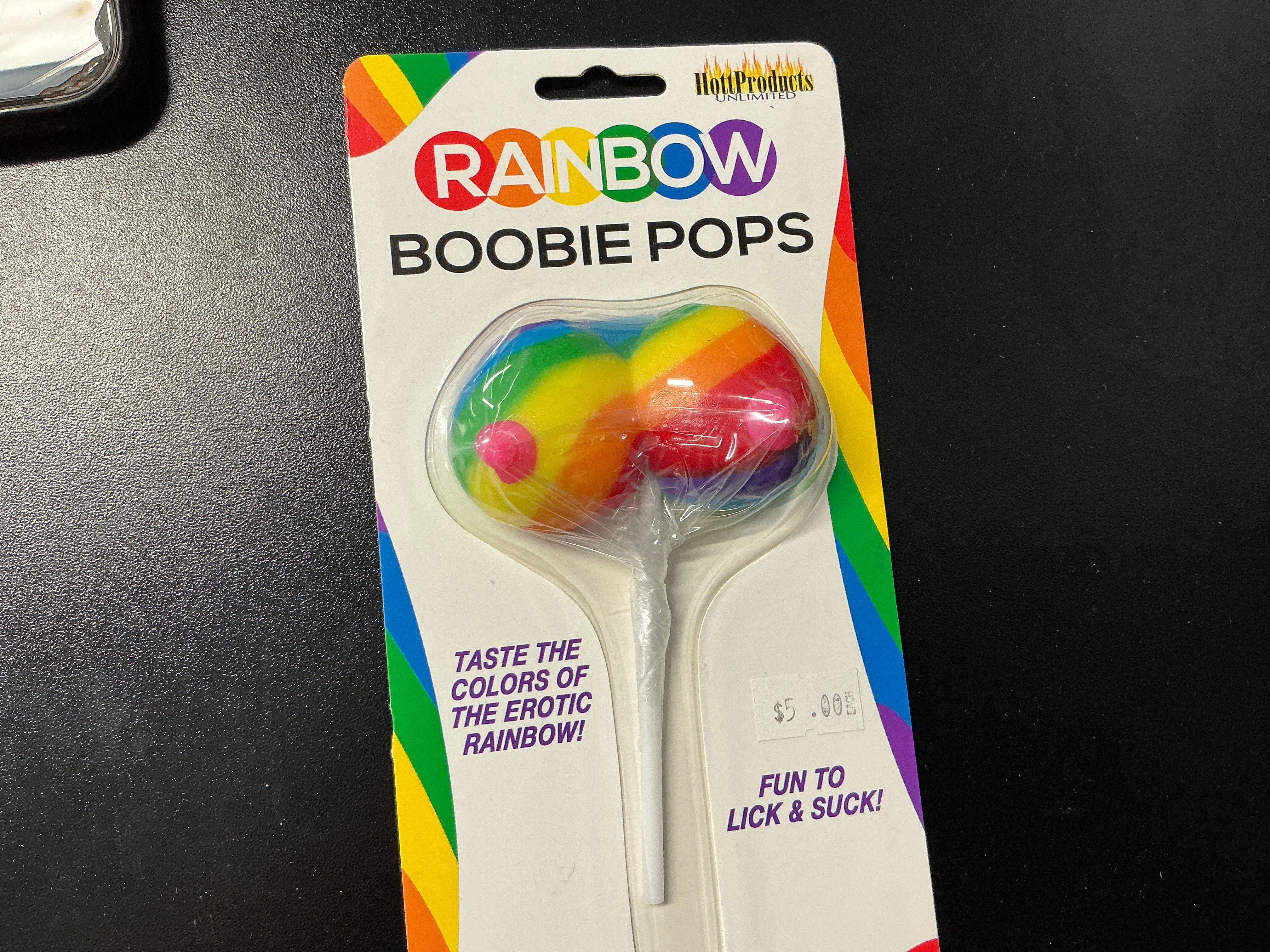 Rainbow Boobies pops