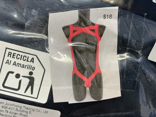 Black Jockmail Harness