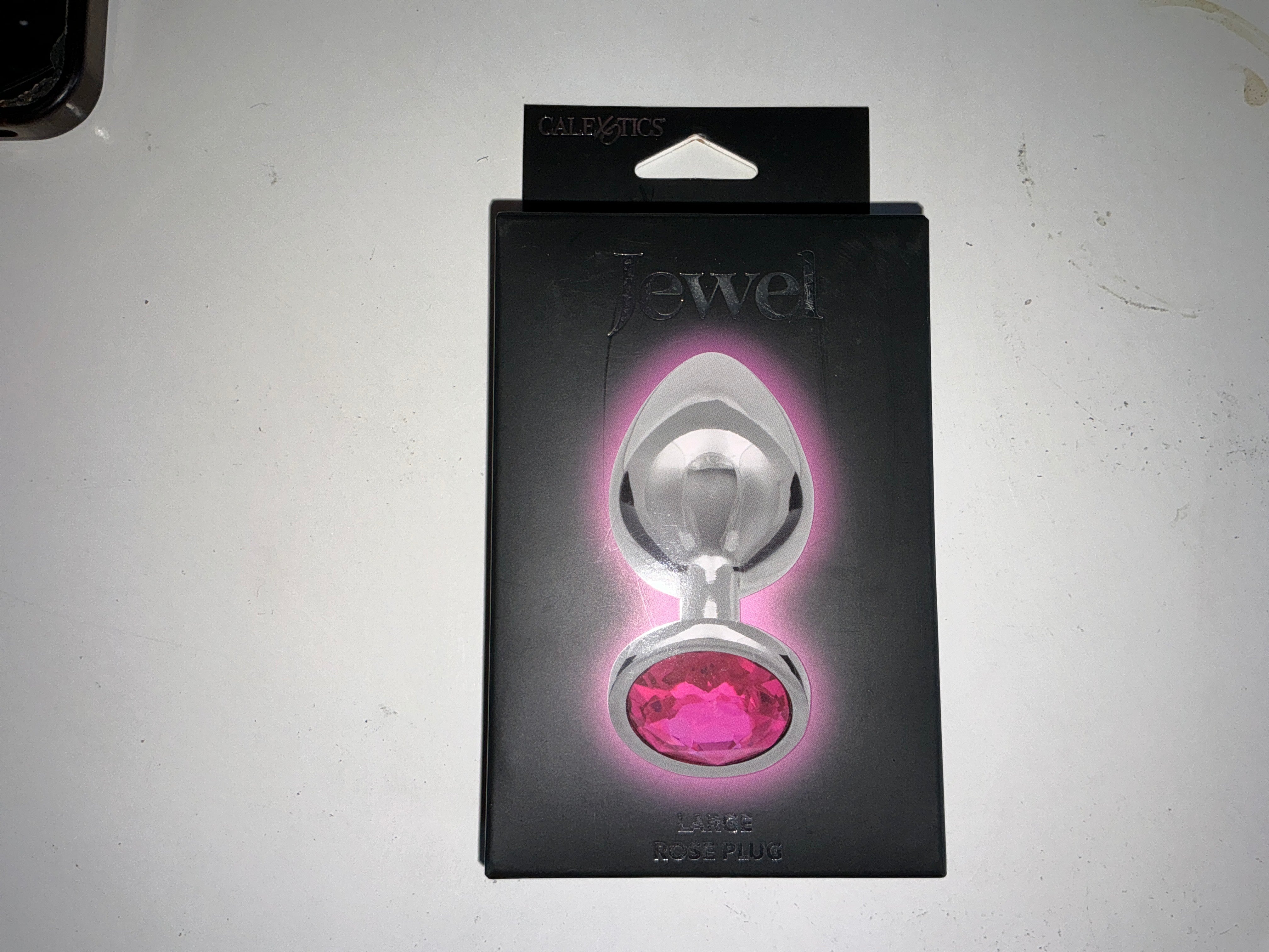 Jewel Large Rose Anal Plug