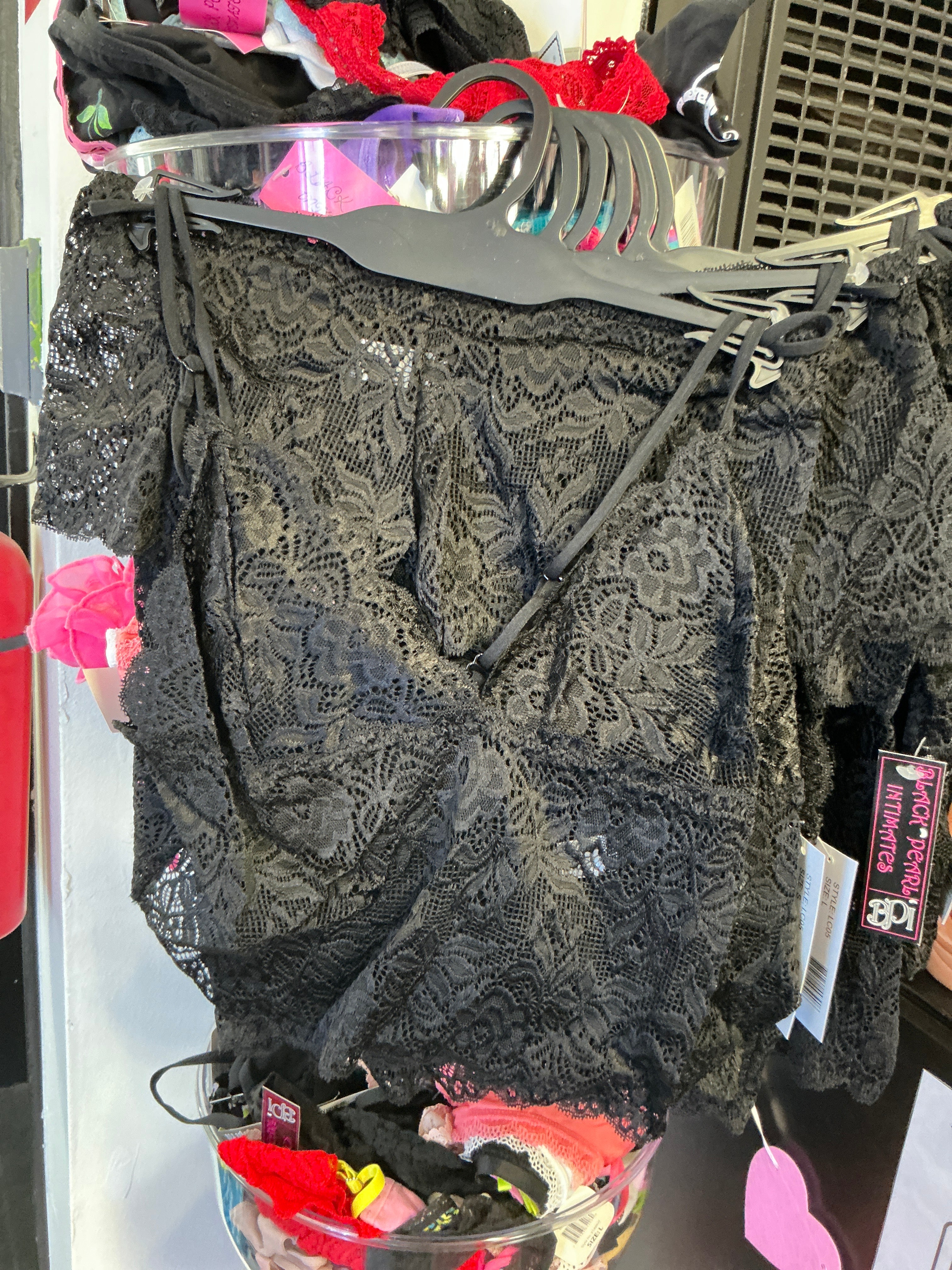 Lace black 2 pc set