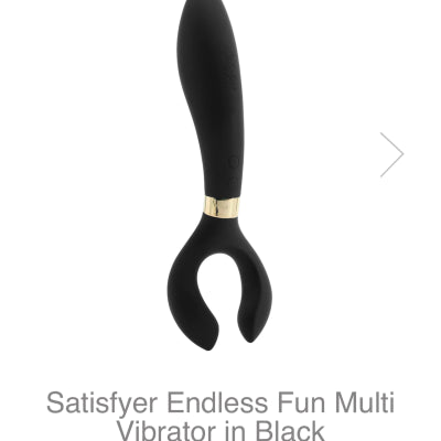 Satisfyer Endless Fun Multi Vibrator in Black