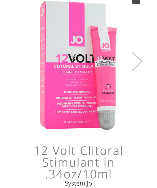 12 Volt Clitoral Stimulant in .34oz